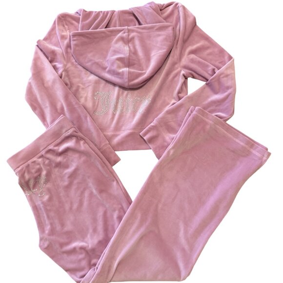 Juicy Couture Velour Tracksuit Dewberry - Picture 4 of 4